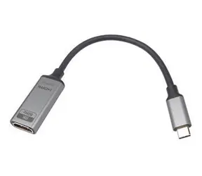 PremiumCord adaptér USB-C na HDMI hliníkový 20 cm / Adaptér / 8K 60Hz / 4K 144Hz