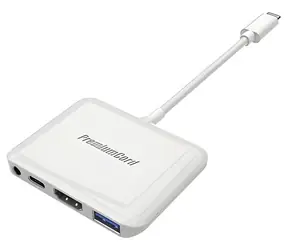 PremiumCord Redukce USB-C na HDMI 2.0 + USB 3.0 + Audio + PD / Redukce / pro iPad Pro