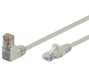 Shiverpeaks S/FTP Cat.6 7,5m šedá / Patch kabel / RJ45 lomený - RJ45 rovný