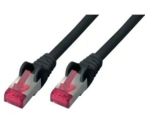 Shiverpeaks Patch kabel S/FTP Cat.6A černá / Patch kabel / S/FTP / 5 m