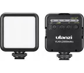 Ulanzi VL49 / LED světlo / 2000 mAh / pro gimbal, fotoaparát, kameru a telefon