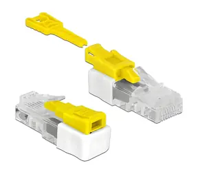 Delock RJ45 Port Blocker Set / Blokátor portů / RJ45 / 5 ks