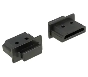 Delock krytka proti prachu HDMI-A s úchytem černá / Krytka proti prachu / 10 ks