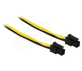 Delock Micro-Fit 3.0 4pin - Micro-Fit 3.0 4pin černá / Napájecí kabel / 20 cm