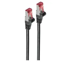 Shiverpeaks CAT6A černá / Patch kabel / S/FTP / 0,15 m