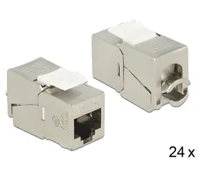 Delock Keystone modul RJ45 samice > LSA Cat.6A STP / Keystone modul / CAT.6A / STP