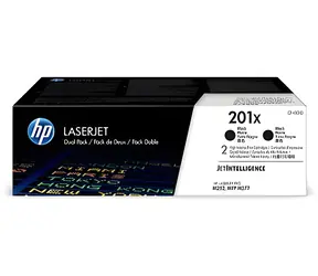 HP 201X originální toner černá dual pack / CF400XD / 2x2.800 stran