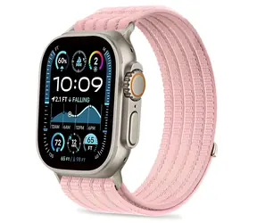 Tech-Protect Nylon Sport Band 44/45/46/49 mm světle růžová / Řemínek / Apple Watch / nylonový