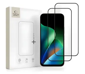 Tech-Protect Glass Fit+ černá 2 ks / Tvrzené sklo / Xiaomi Redmi 17 4G/5G