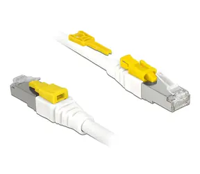 Delock Kabel RJ45 Secure / Patch kabel / Cat.6A / S/FTP / 2 m