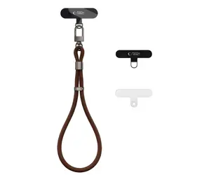 Tech-Protect C11S Rope hnědá / Popruh na zápěstí pro smartphone