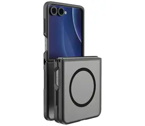 UNIQ Veren AF MagClick pro Samsung Galaxy Z Flip8 černá / Nabíjecí pouzdro / Magnetické uchycení