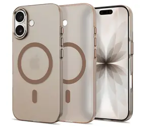 Tech-Protect MagZero béžovo-hnědá matná / Kryt / Apple iPhone 17 / MagSafe