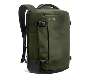Tech-Protect Defender S70 tmavě zelená / Batoh / 24L / pro notebook / Ryanair & Wizz Air
