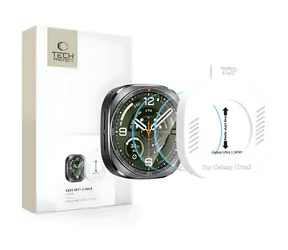 Tech-Protect Easy Set+ pro Samsung Galaxy Watch Ultra 47 mm / Ochranné sklo na displej / Temperované sklo / 2 ks