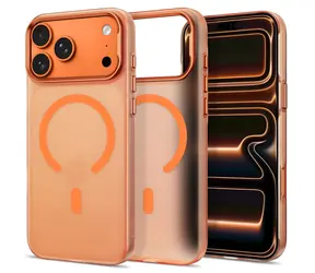 Tech-Protect MagZero matná oranžová / Kryt / Apple iPhone 17 Pro, 18 Pro / MagSafe