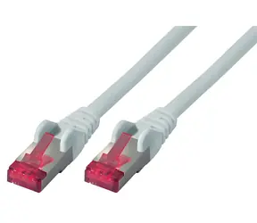 Shiverpeaks Patch kabel Cat6A bílá / Patch kabel / S/FTP / RJ-45 / 0,25 m / LSZH