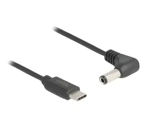 Delock USB-C > DC 5,5 x 2,5 mm 90° / Napájecí kabel / 1,5 m
