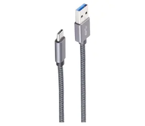 Shiverpeaks USB-A - USB-C adaptérový kabel / Kabel / USB 3.2 Gen 2 / 10 Gbps / 2 m