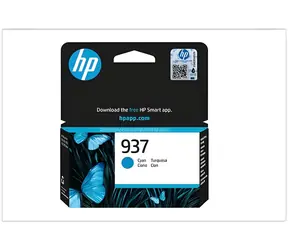 HP 4S6W2NE 937 azurová / Originální cartridge / 800 stran / OfficeJet Pro 9120e, 9122e, 9132e, 9720e, 9730e