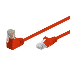 Shiverpeaks Cat6 PIMF Winkel červená / Patch kabel / S/FTP / RJ-45 / 0,25 m