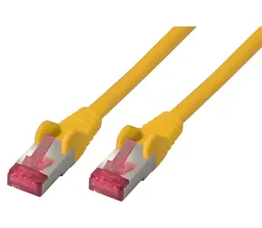 Shiverpeaks S/FTP Cat.6A 7,5m žlutá / Patch kabel / RJ45-RJ45 / LSZH