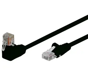 Shiverpeaks Cat.6 S/FTP PIMF 0,25m černá / Patch kabel / RJ-45 / Lomený konektor