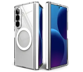 Ringke Fusion Flap Magnetic čirá / Kryt s klopou / Samsung Galaxy Z Fold8 Ultra / MagSafe