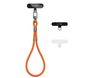Tech-Protect C11S Rope oranžová / Popruh na zápěstí pro smartphone