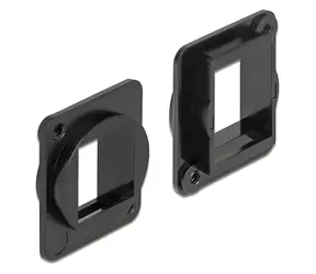 Delock držák Keystone 1-Port pro D-Typ / Držák / Keystone modul