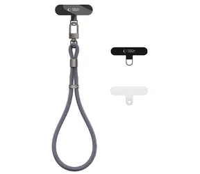 Tech-Protect C11S Rope šedá / Popruh na zápěstí pro smartphone