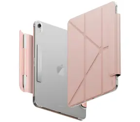 UNIQ Camden Lite růžová / Pouzdro pro tablet / iPad Air 11" (2024/2025/2026) / koženka / slot na Apple Pencil