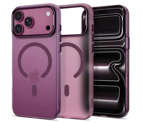 Tech-Protect MagZero bordová matná / Kryt / Apple iPhone 17 Pro, 18 Pro / MagSafe