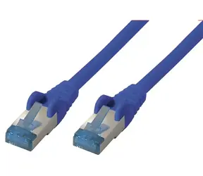 Shiverpeaks Cat6a S/FTP 1,5 m modrá / Patch kabel / RJ-45