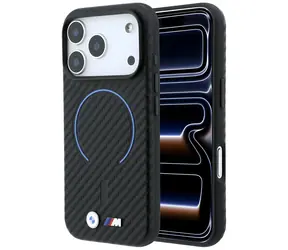 BMW M Carbon Printed Ring černá / Zadní kryt / MagSafe / iPhone 17/18 Pro Max