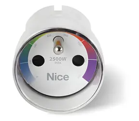 Fibaro NICE Plug-Control E bílá / Chytrá zástrčka / Z-Wave / 16 A / 868,4 MHz