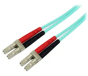 StarTech patch kabel optický LC/LC azurová / Síťový kabel / optický / LC-LC / 10 m