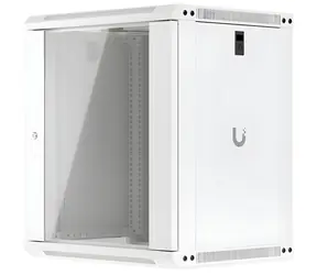 Ubiquiti UniFi Rack Cabinet Wall 450 Glass / Nástěnný rozváděč / 12U / ventilátory / prosklené dveře
