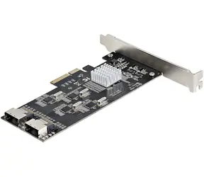 StarTech PCIe karta SATA III 8 portů černá / Řadič SATA / PCI Express / Mini-SAS / 8x SATA III 6Gb/s