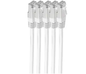 Shiverpeaks Cat6 bílá / Patch kabel / S/FTP / LSZH / 1 m / RJ-45
