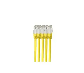 Shiverpeaks Cat6 žlutá / Patch kabel / S/FTP / LSZH / 1 m