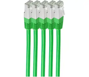 Shiverpeaks Cat6 S/FTP zelená / Patch kabel / 0,5 m / RJ-45 / LSZH
