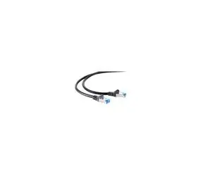 Shiverpeaks CAT6a S/FTP černá / Patch kabel / 0,5 m / 500 MHz / RJ-45