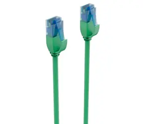 Shiverpeaks Cat6 U/UTP slim 5m zelená / Patch kabel / RJ-45 / 250 MHz