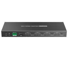 PremiumCord HDMI 2.0 matrix switch 4:4 / Video přepínač / 4K 60Hz / HDR / YUV4:4:4