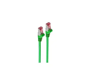 Shiverpeaks Cat 6A S/FTP zelená / Patch kabel / 2 m / 500 MHz / RJ-45