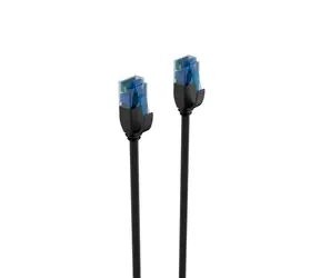 Shiverpeaks Cat6 U/UTP slim černá / Patch kabel / RJ-45 / 5 m / 1000 Mbit/s