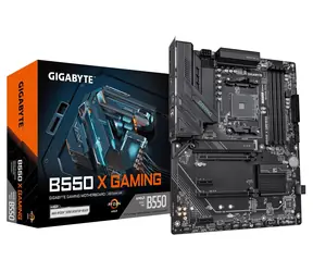 GIGABYTE B550 X GAMING (Rev. 1.x) / Základní deska / AMD B550 / socket AM4 / 4x DDR4 / 2,5GLAN / ATX