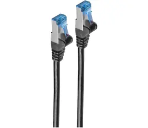 Shiverpeaks CAT6A černá / Patch kabel / S/FTP / 500 MHz / 1 m