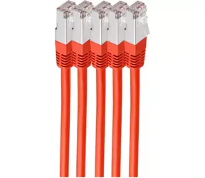 Shiverpeaks Cat6 S/FTP červená / Patch kabel / 0,5 m / RJ-45 / LSZH